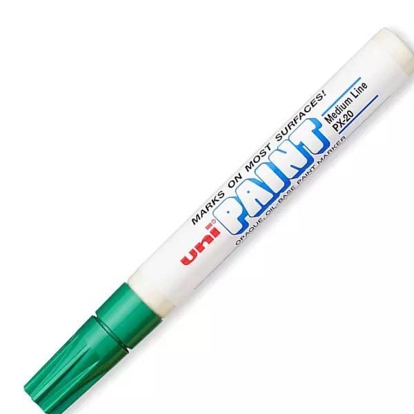 MARCADOR PERM. DELG. UNI-PAINT PX20 PRED. VDE.OBS. 12144